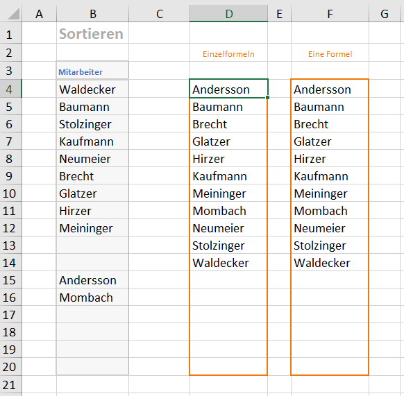 Excel Matrixformeln Beispiel 6